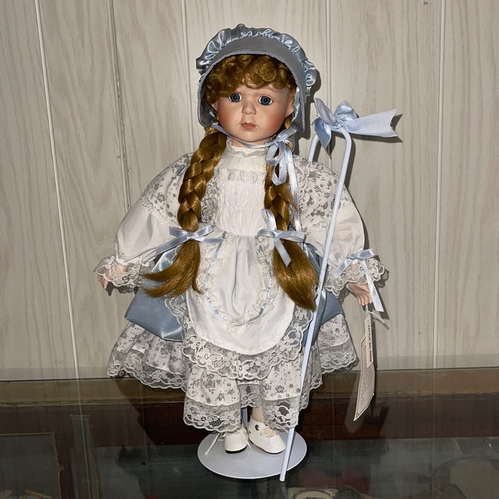 Little Bo Peep Vintage Dynasty Doll Collection porcelain doll